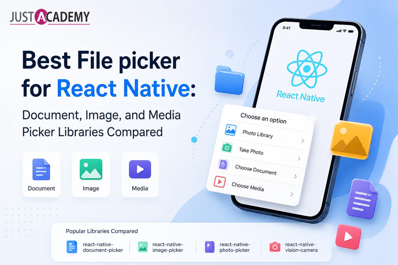 File upload workflow in React Native application