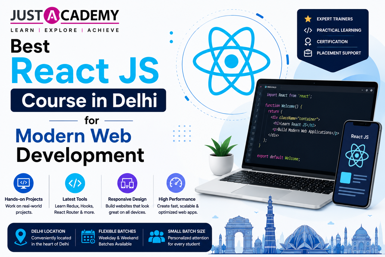 Best React JS Course in Delhi