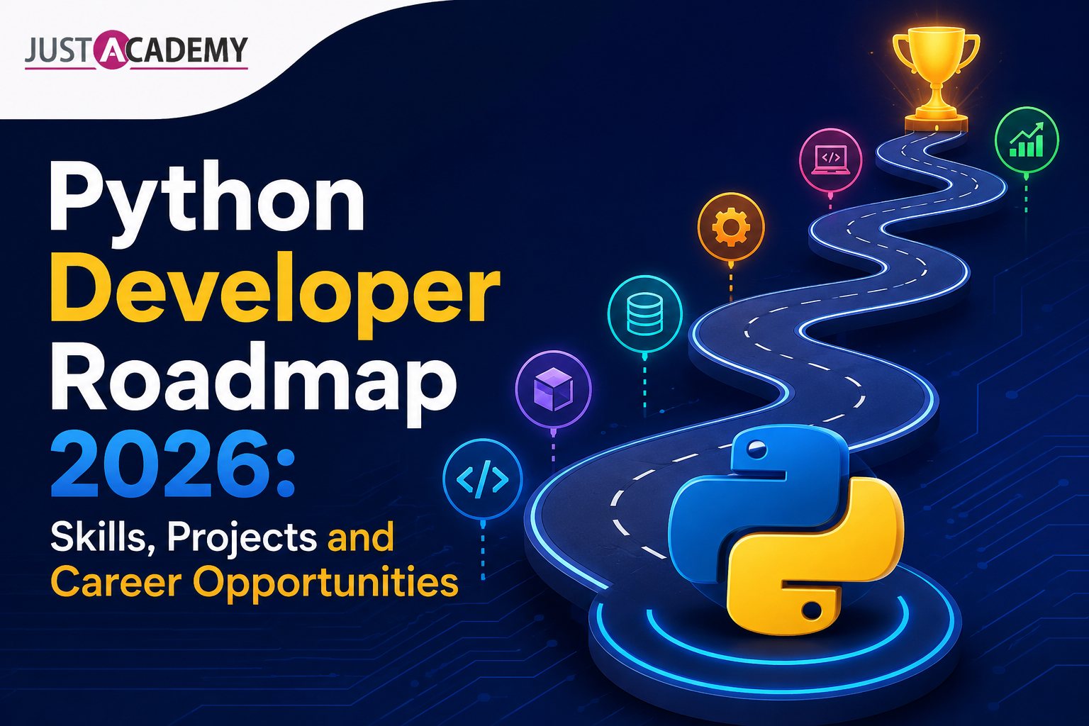 python developer roadmap 2026 skills projects career opportunities