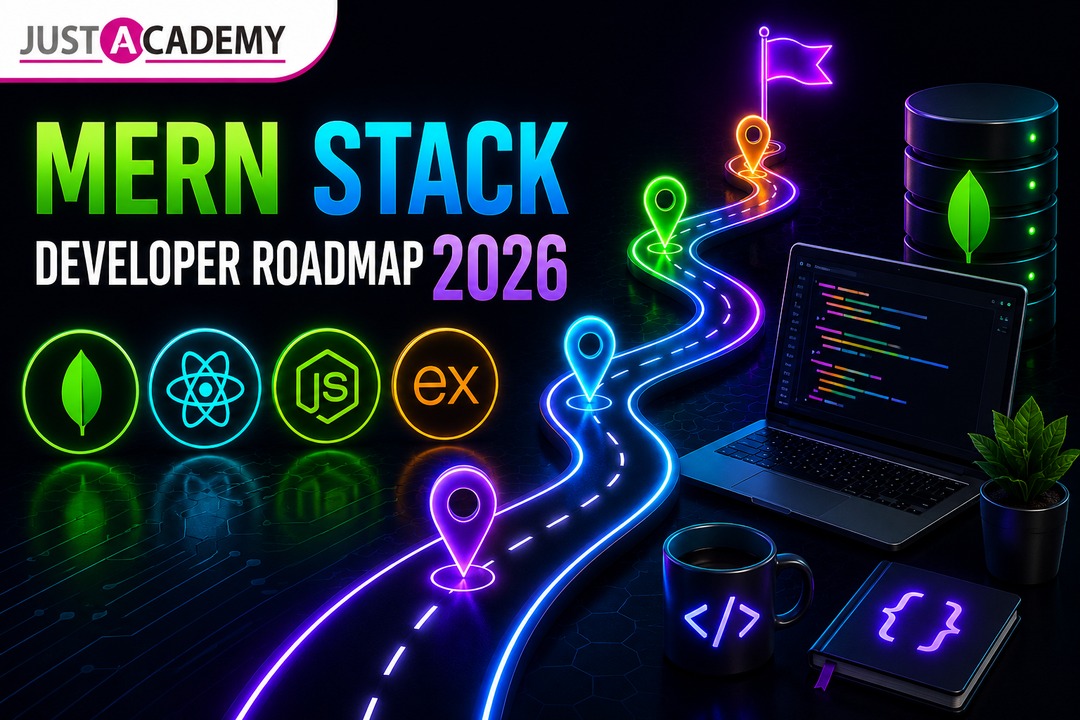 MERN stack developer roadmap 2026 skills projects career
