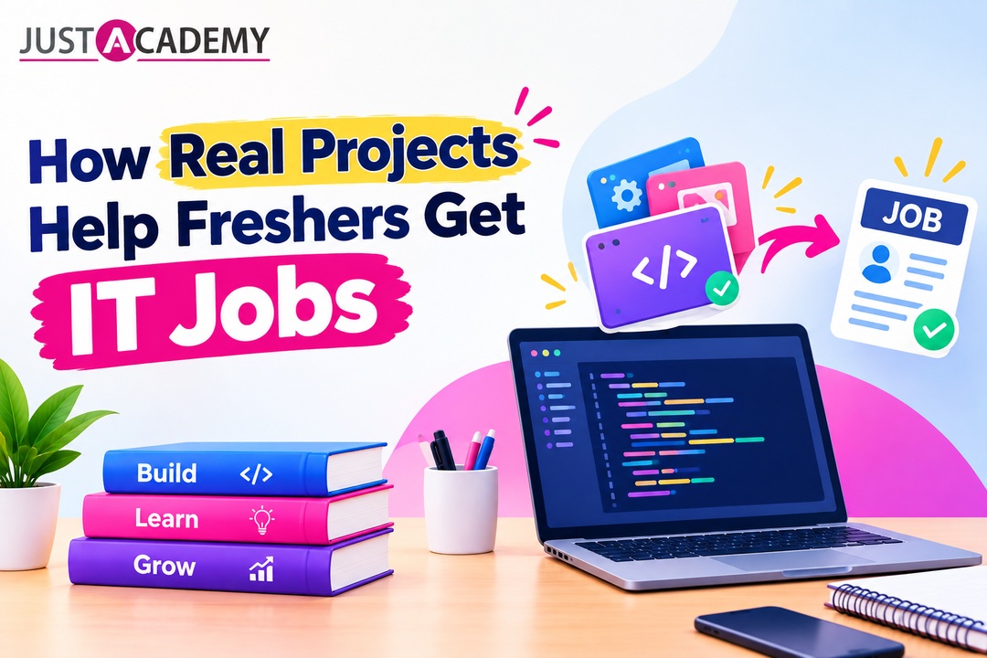 Fresher gaining hands on experience through live mentor led IT training in Pune